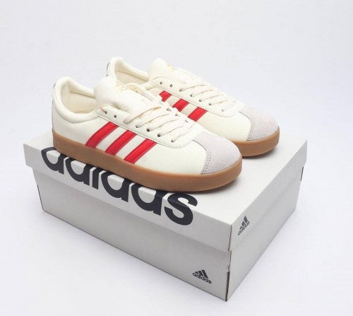 Adidass Court VL Cream Red 344 Shoes