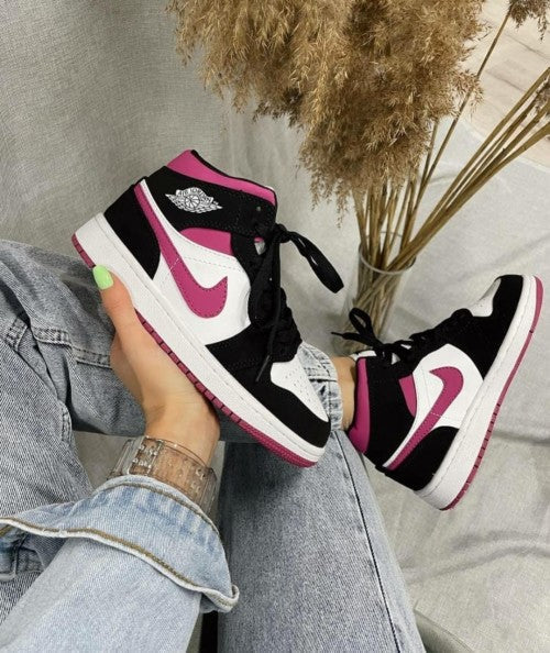 Air Jordan 1 Mid Cactus Flower