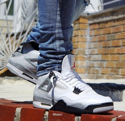 Air Jordan 4 White Cement AS2