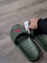 Air Jordan Hydro Slides Olive Green