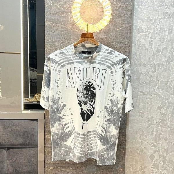 Amiri White Crystal Ball Imported Oversized T-Shirt