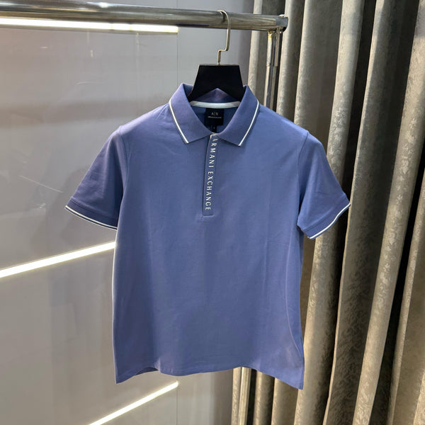 Armani Exchange Classic Polo T-Shirts Blue