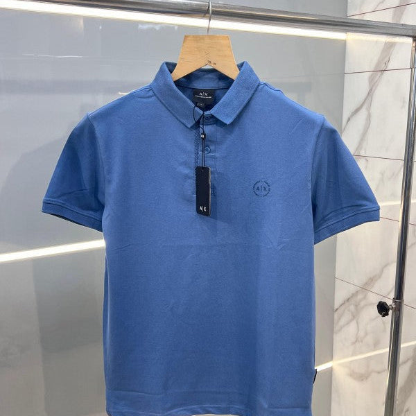 Armani Premium Polo T-Shirt Blue (255)