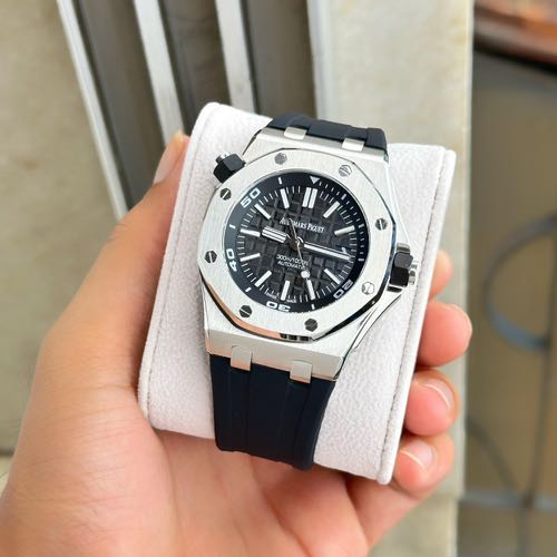 Audemars Piguet Black Rubber Watch