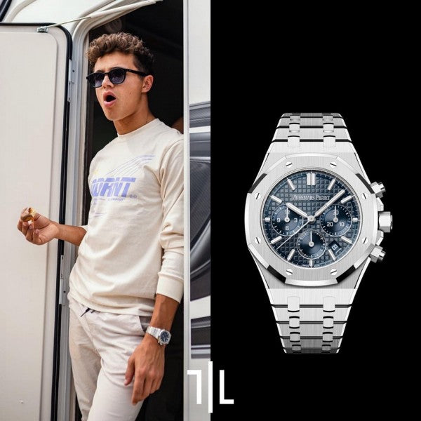 Audemars Piguet Royal Oak Chronograph Steel-Blue Watch