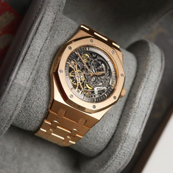 Audemars Piguet Royal Oak Skeleton Automatic Copper Black Watch