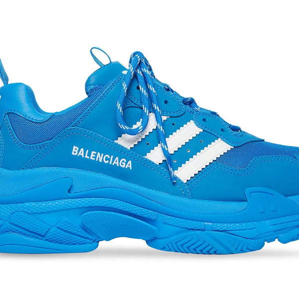 Balenciaga x Adidas Triple S Blue White – Sneakers