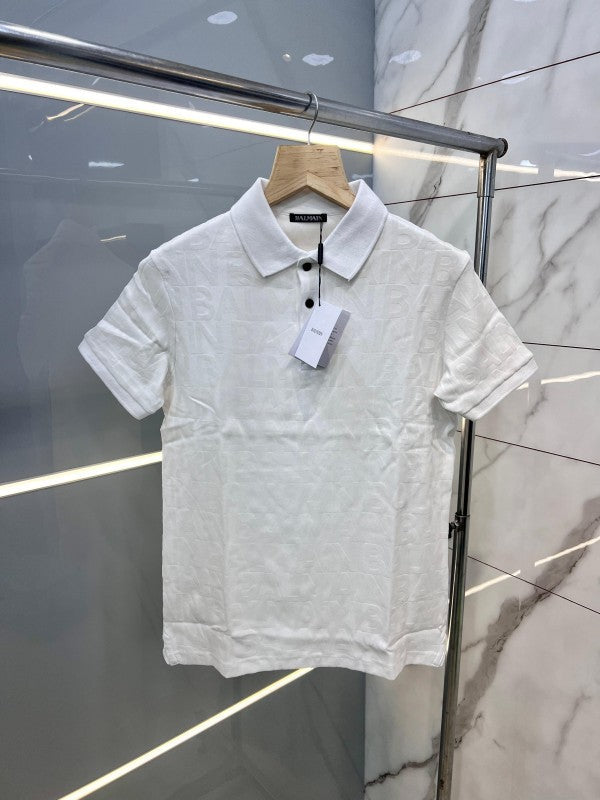 Balmain Premium Imported T-Shirt White (362)