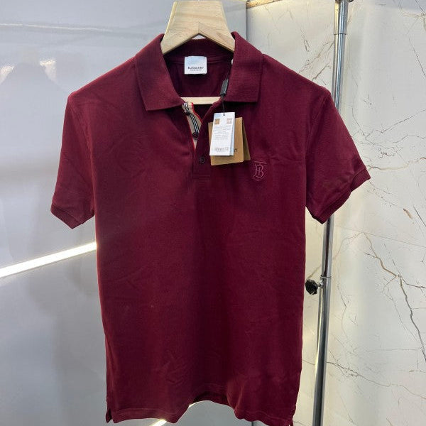 Burberry Premium Polo T-Shirt with Brand Box (531)