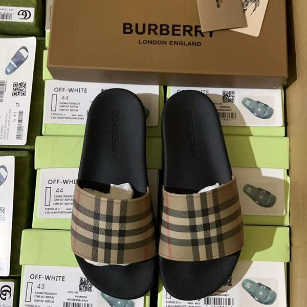Burberry Premium Slides (Classic)