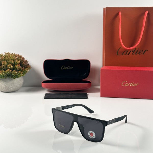 Cartier 6820 Black Sunglasses