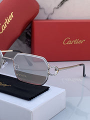 Cartier 78951 Full Silver Sunglasses