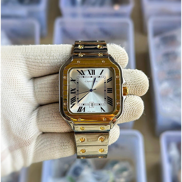 Cartier Roman With Extra Strap Watch