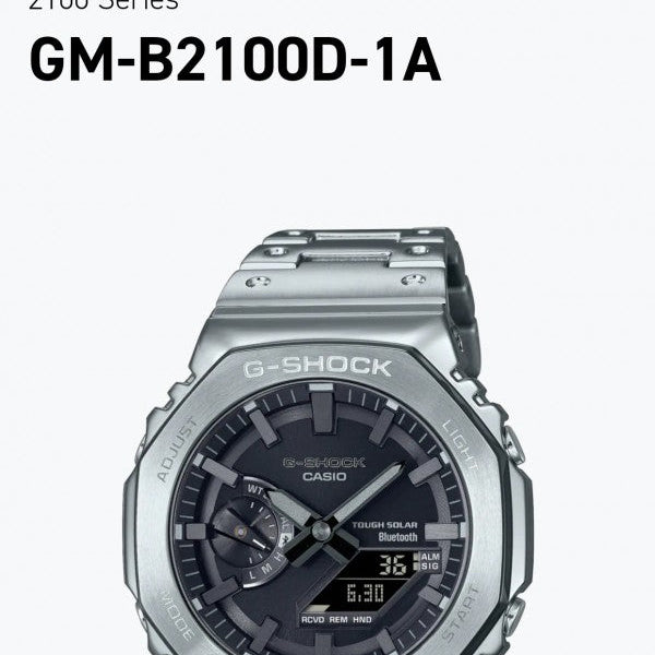 Casio G-Shock GMB-2100 Silver Watch