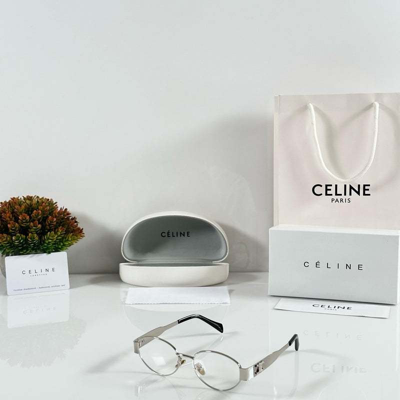 Celine 1006 Silver Frame Classic Eyewear (Frames)