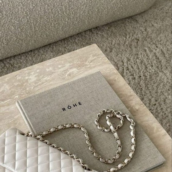 Chanel Classic Jumbo Flap Shoulder Bag With Original Box & Dust Bag (White-114) Classic Bags (Shoulder Bag)