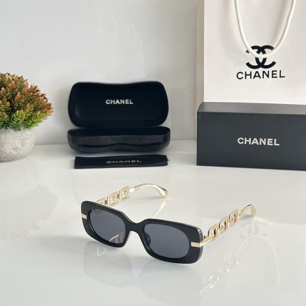 Chanel WMNS 042 Gold Black Classic Eyewear (Frames)