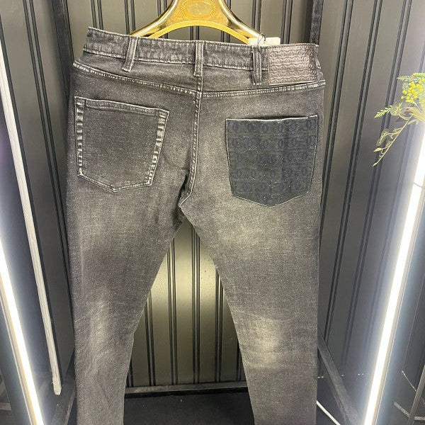 Channel Imported Charcoal Black Jeans Classic Clothing (Jeans)