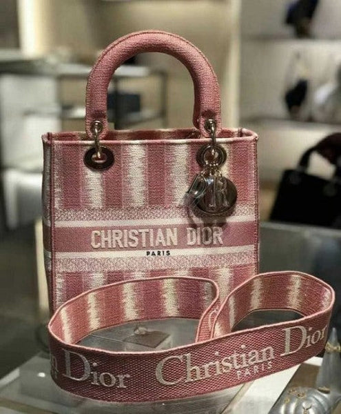 Christian Dior Lady D Lite D Strips Bag Designer Bags