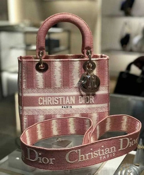 Christian Dior Lady D Lite D Strips Bag Designer Bags