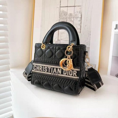 Christian Dior Premium Black D-Lite Bag (Premium Black)