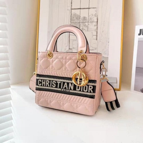 Christian Dior Premium Pink D-Lite Bag Collector Edition Bags