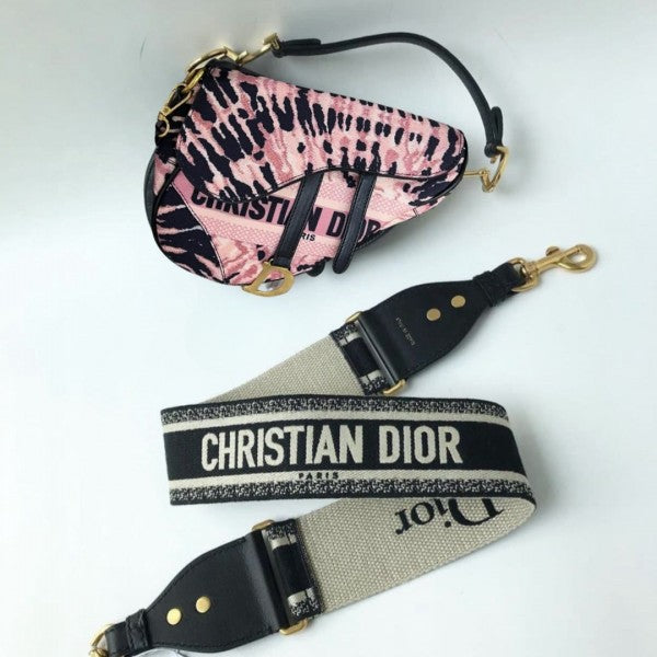 Christian Dior Saddle Sunflower Print Bag Collector Bags