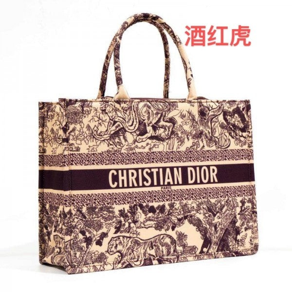 Christian Dior Zipper Booktote With Small Wallet, Dustbag Collectors Version
