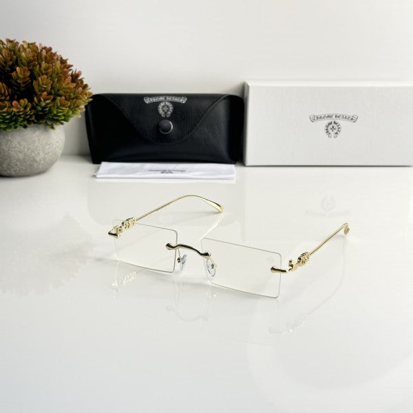 Chrome Hearts 8818 Gold Frame Premium Eyewear (Frames)