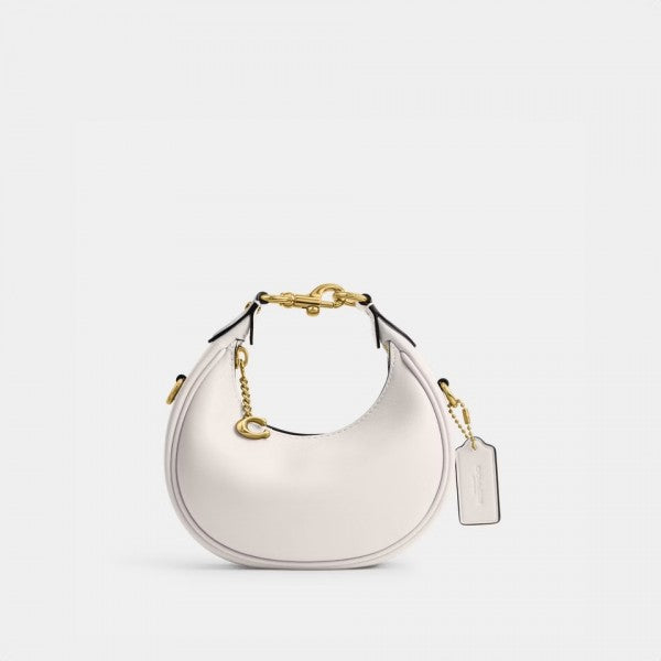 Coach Mini Jonie White Crossbody Bag With OG Box & Dust Bag White