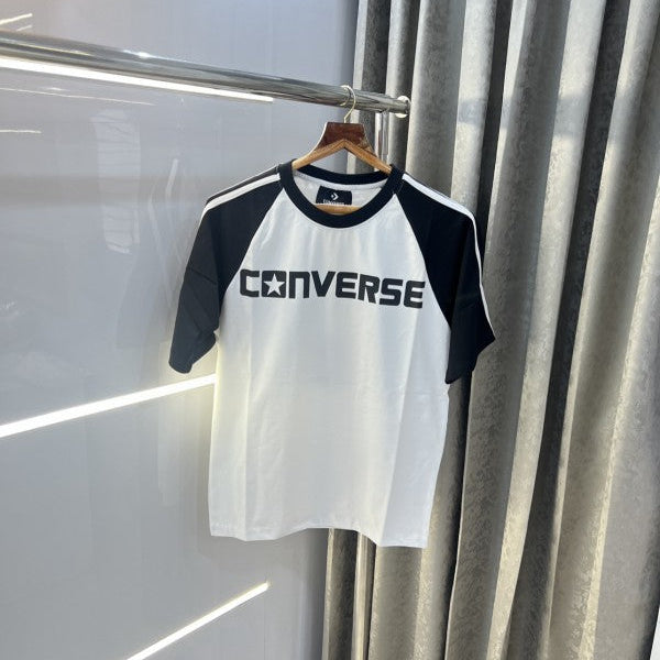 Converse All Star Black White Imported Oversized T-Shirt