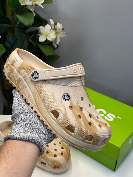 Crocs Classic Clog Marbled Beige Clogs