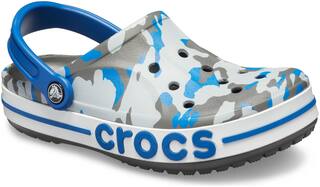 Crocs Grey Blue Bayaband Graphic II Signature