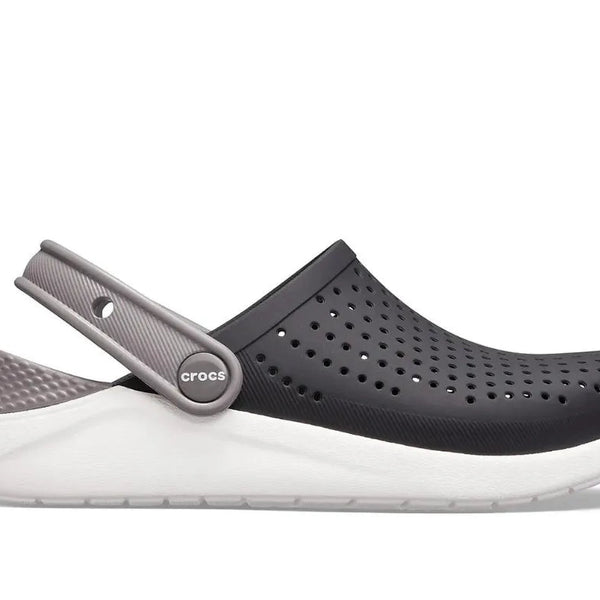 Crocs LiteRide Clog Black Grey Clogs Shoes