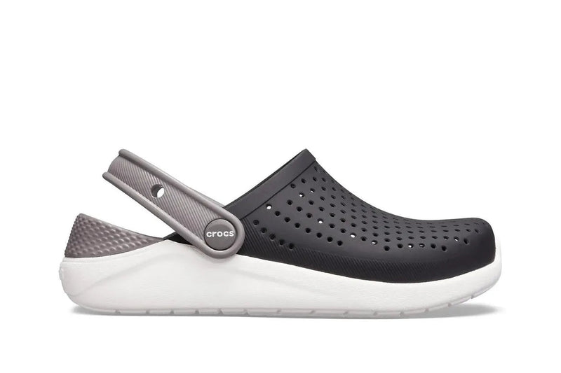 Crocs LiteRide Clog Black Grey Clogs Shoes