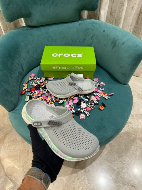 Crocs Lite Ride 360 Grey Green Multi Colour Signature