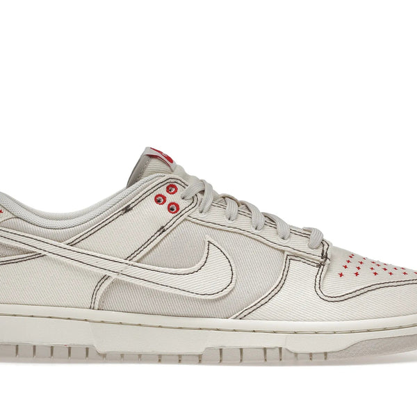Nike Dunk Low Light Orewood Brown Sashiko Shoes