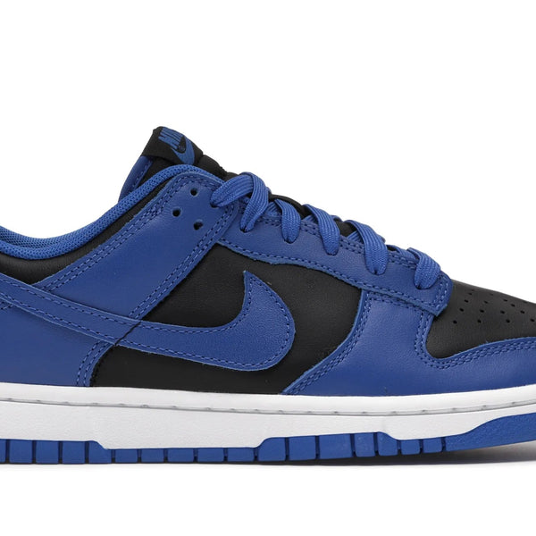 Nike Dunk Low Retro Black Hyper Cobalt Shoes