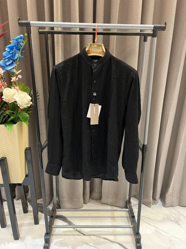 Dior Bandana Design Box Pack Full Sleeves Shirt Black Original