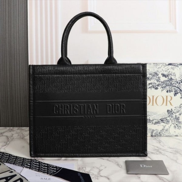 Dior Book Tote Leather Premium NoZip Deluxe