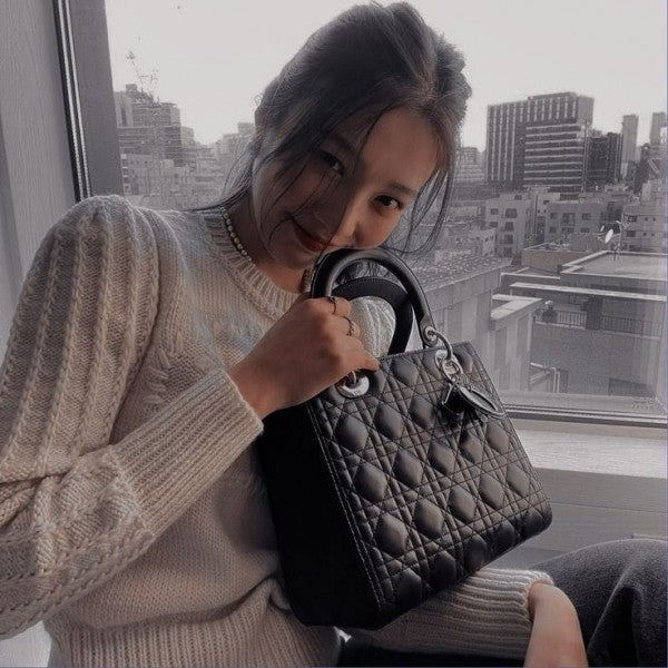 Dior Lady My ABC-Dior Bag Matte Black Classic