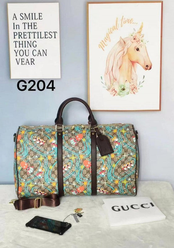 Disney X Gucci Donald Duck Duffle Bag With Dust Bag 6204 Collector Edition