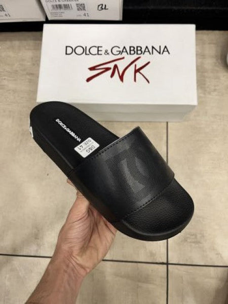 Dolce Gabbana Premium Slides Black Deluxe