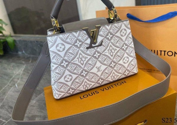 Front View LV Capucines M46042 BB 1854 Bag