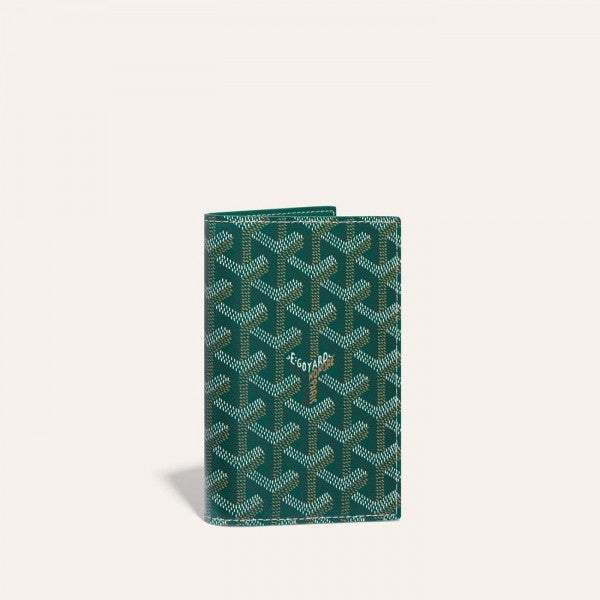 Goyard Grenelle Passport Holder Cover With OG Box & Dust Bag (804 Black)