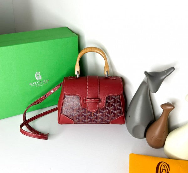 Goyard Paris Cap-Vert PM Unisex Sling Bag With Dust Bag (GY White)