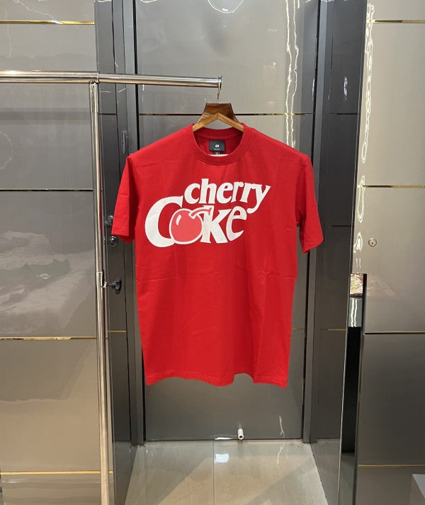 HM Red Coca Cola Edition Premium Oversized T-Shirt Stylish