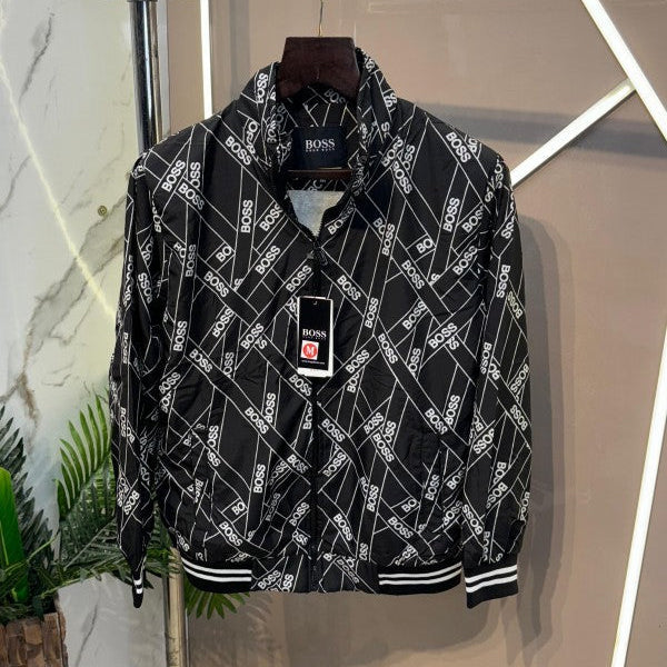 Hugo Boss Imported All Over Digital Printed Very Premium Full Sleeves Jacket