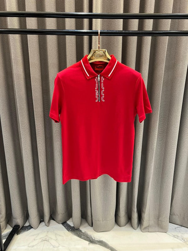 Hugo Boss Red Polo T-Shirt