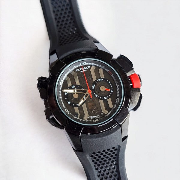Jacob & Co Epic X Chronograph Full Black Watch